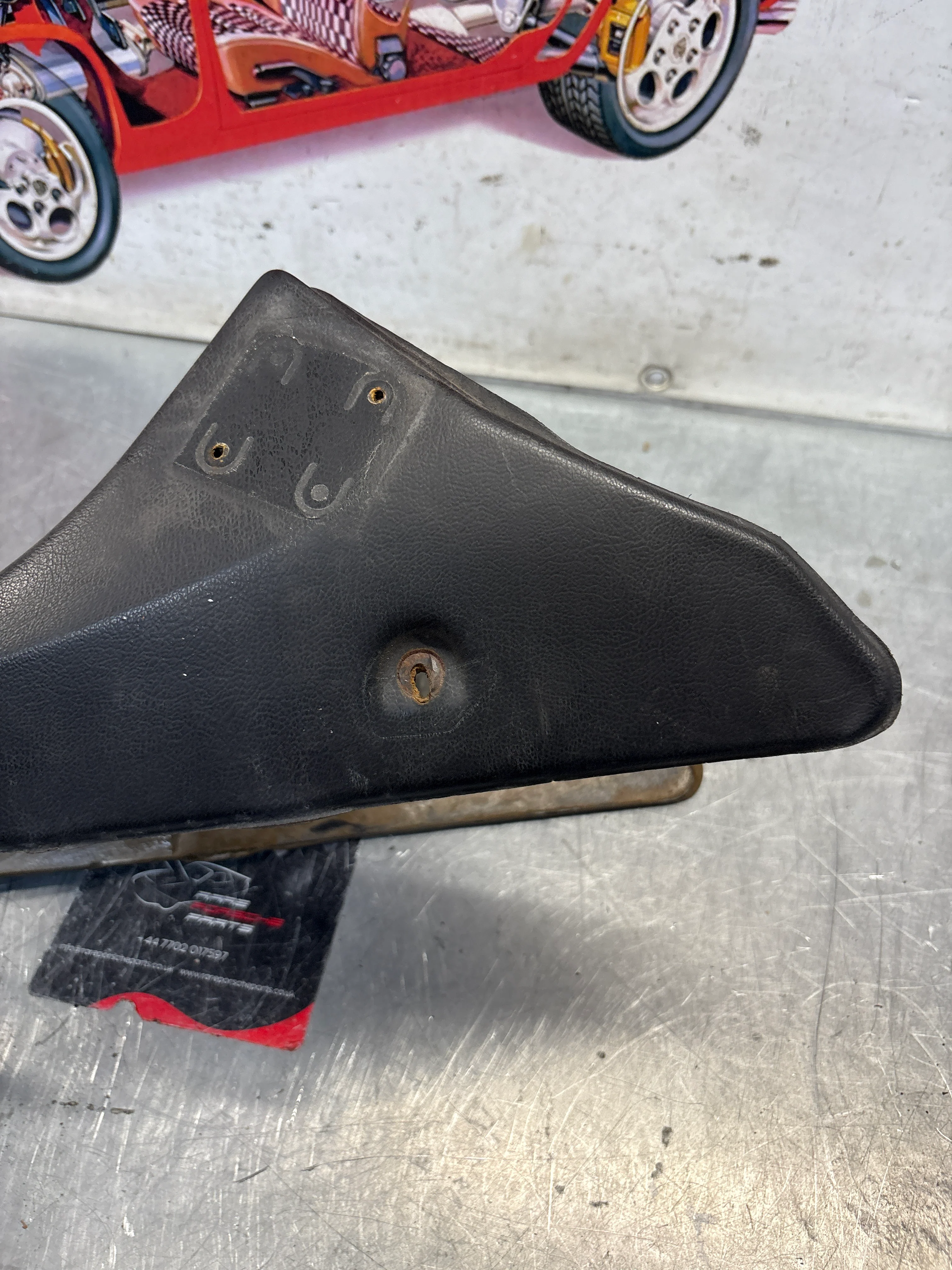 Porsche 944 centre console black 94455205100 used - Image 7