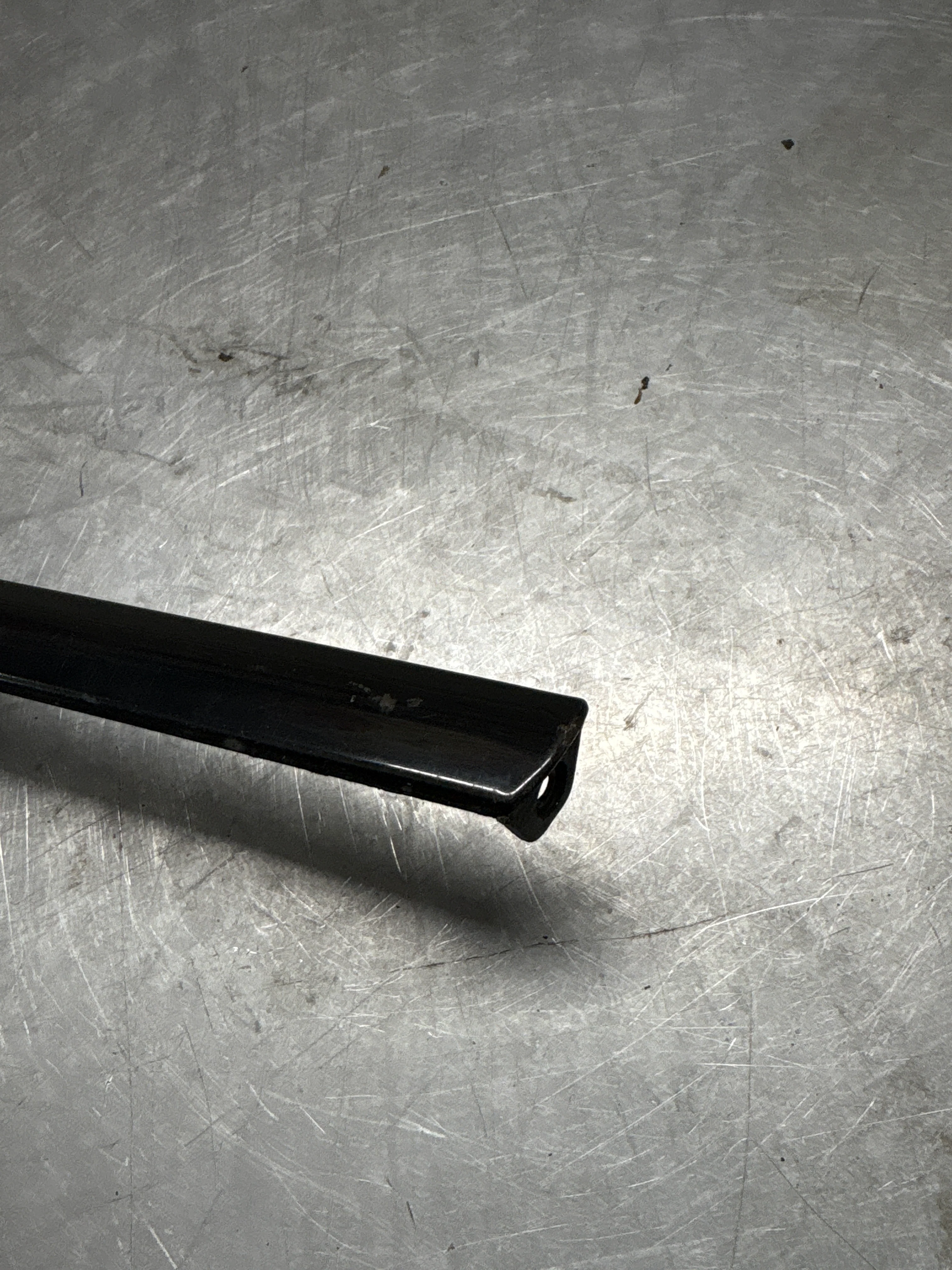 Porsche 944 Door Bump moulding trim, left side, used 93155913300 - Image 4