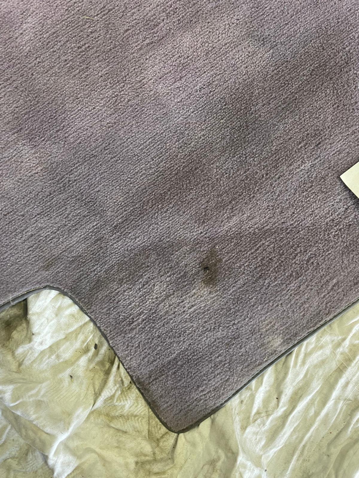 Porsche 944 from 85.5 grey / cream boot carpet 94555506303, used - Image 7