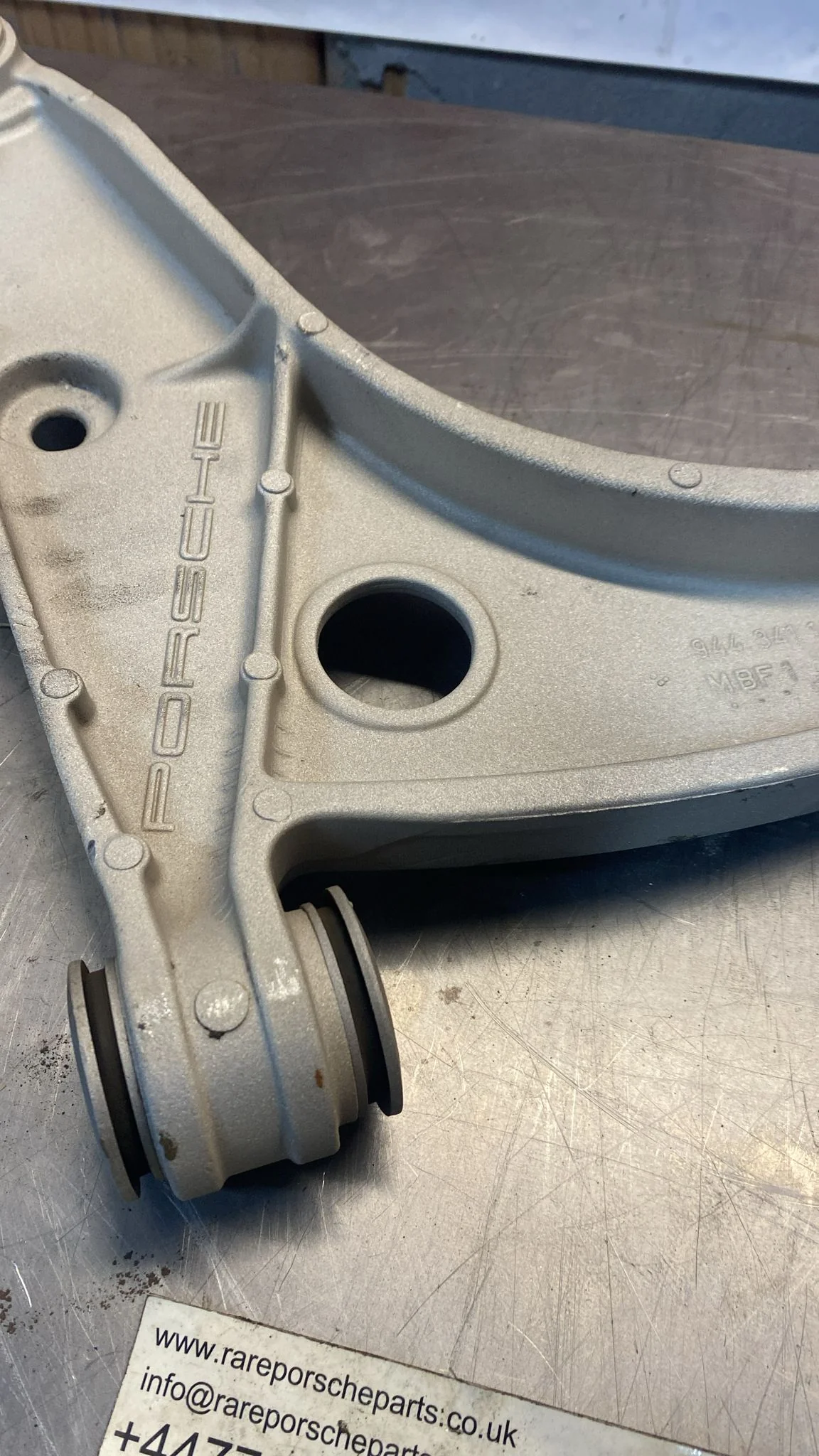 Porsche 944 Front Left Control Arm, refurbished ball joint 94434114902 - Image 6