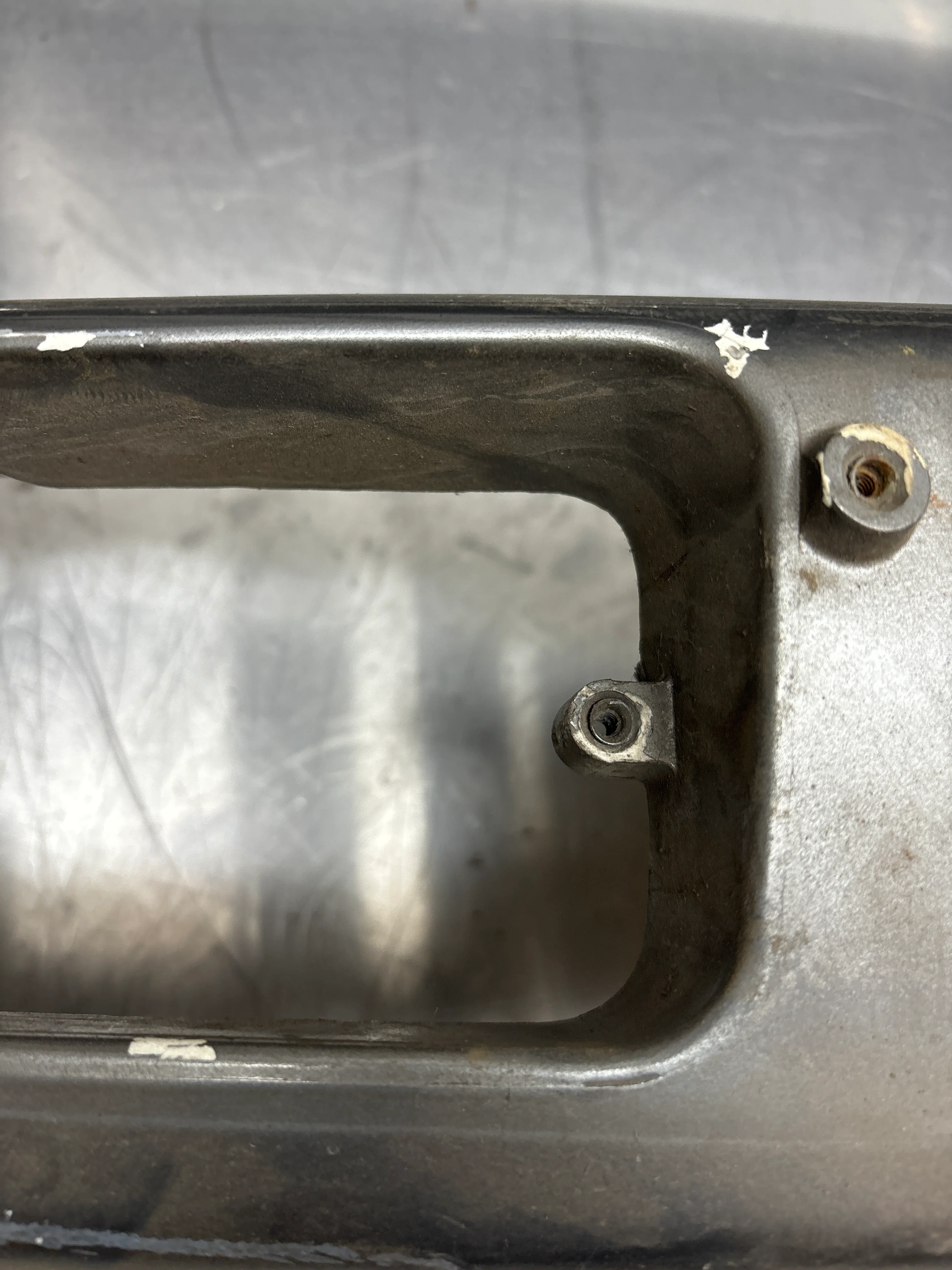 Porsche 944 front bumper upper part, used 93150508700 spares or repair - Image 3