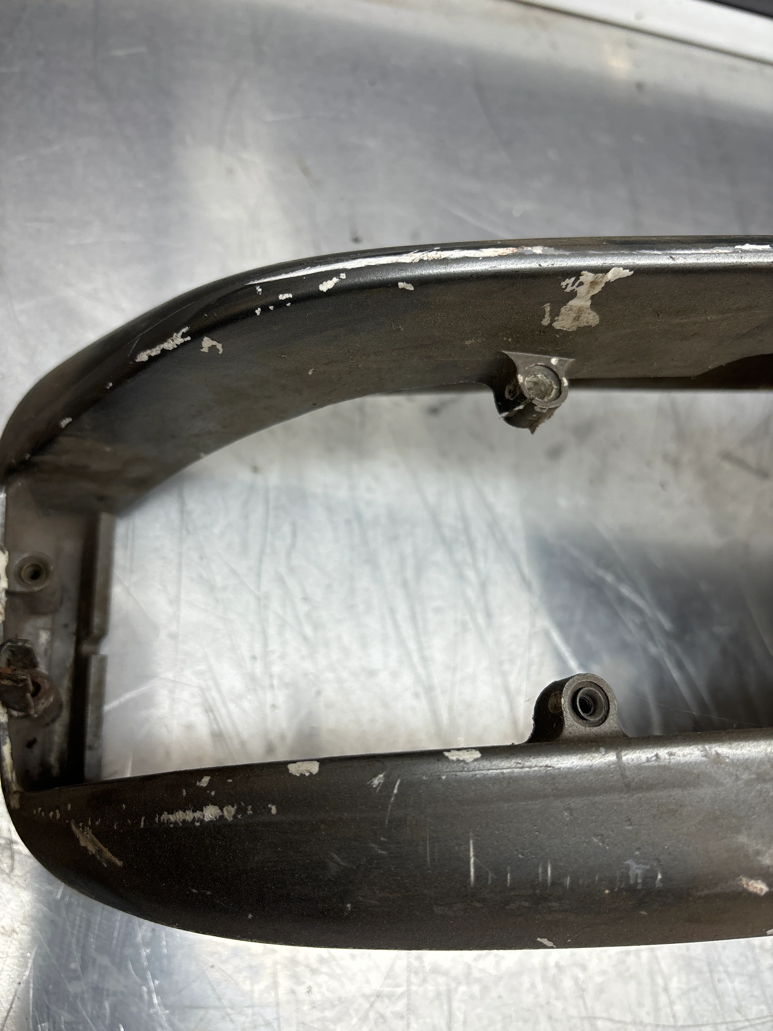 Porsche 944 front bumper upper part, used 93150508700 spares or repair - Image 4