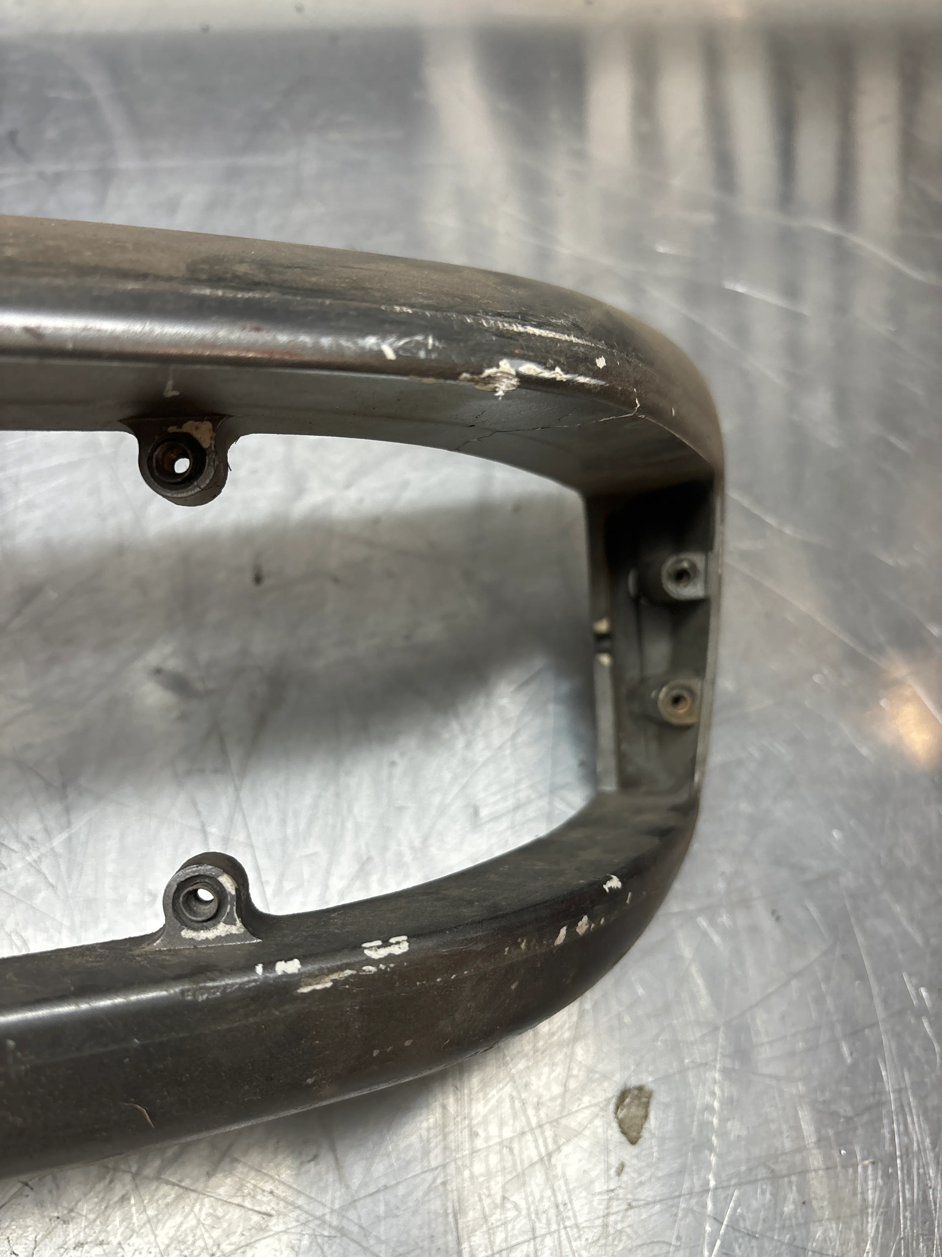 Porsche 944 front bumper upper part, used 93150508700 spares or repair - Image 7