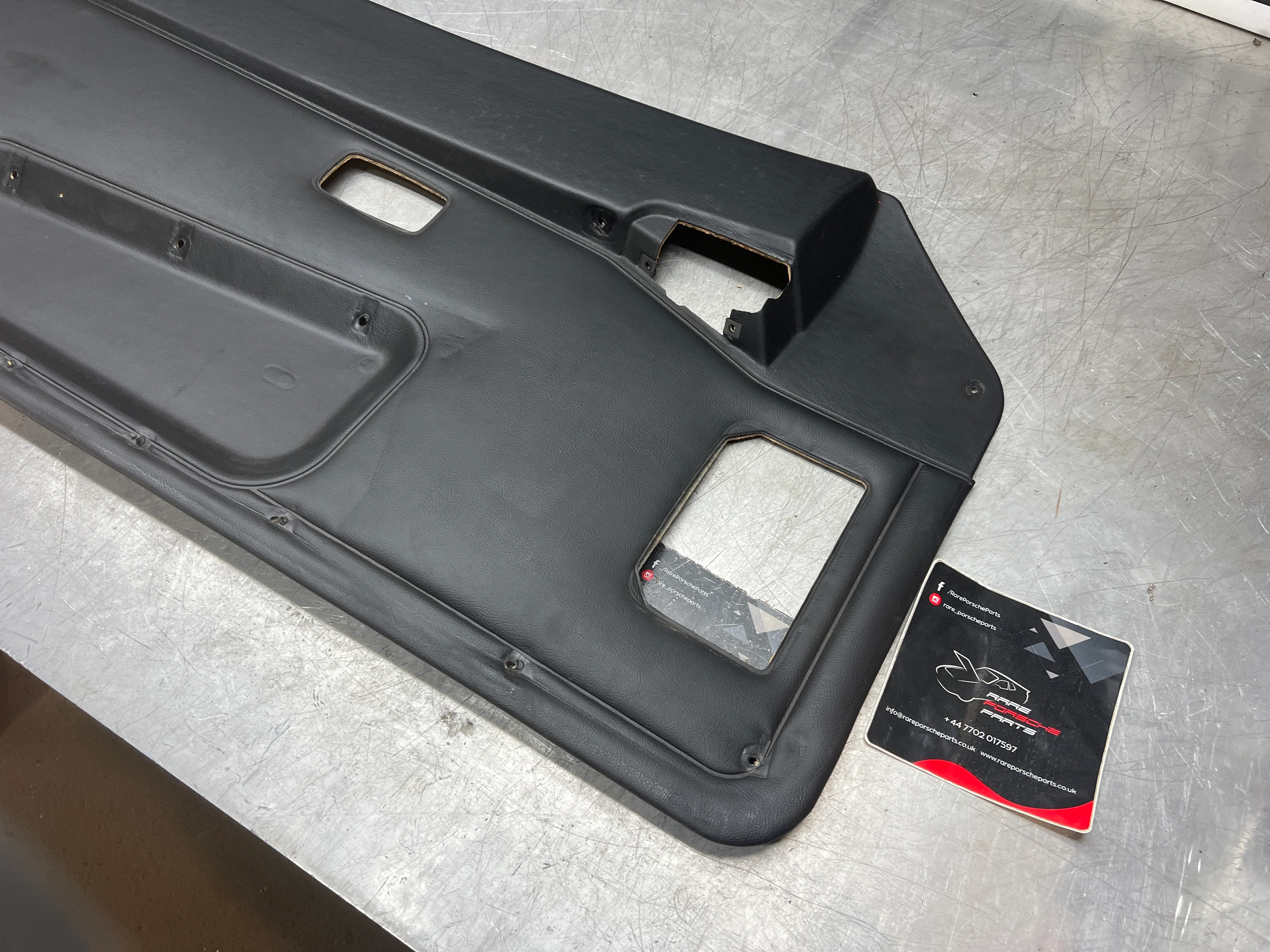 Porsche 944 left black door card for late cars from 85.5 944555017 - Image 3