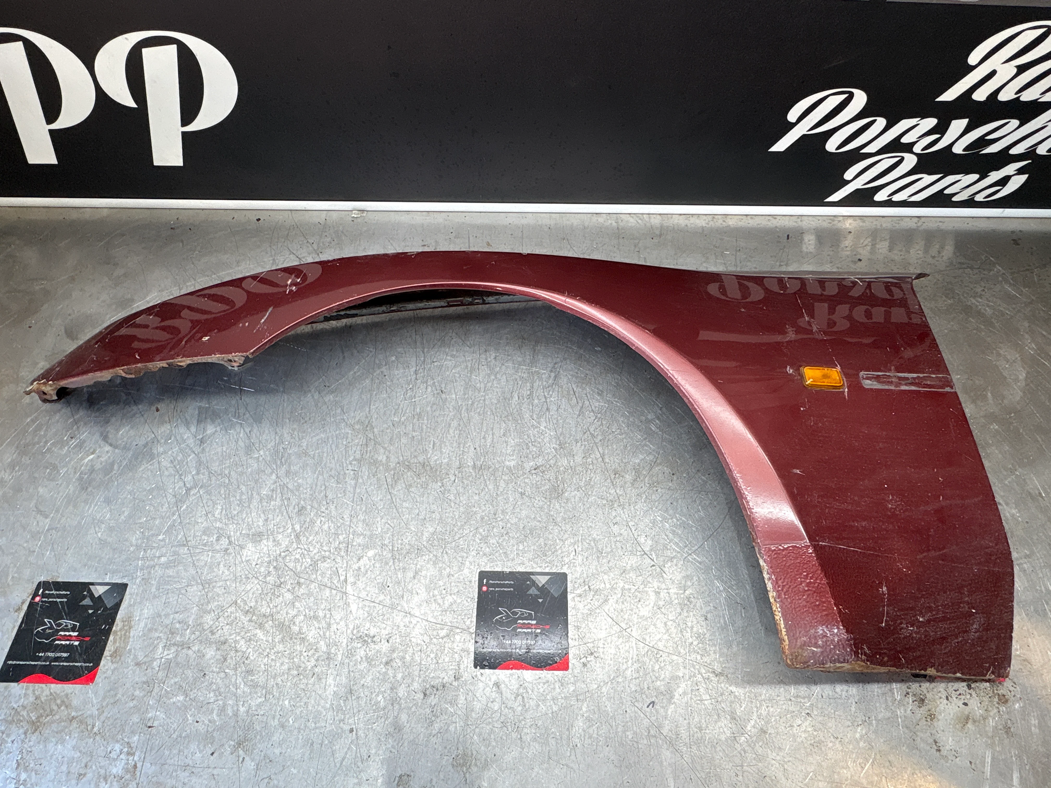 Porsche 944 left front wing, please see photos, used