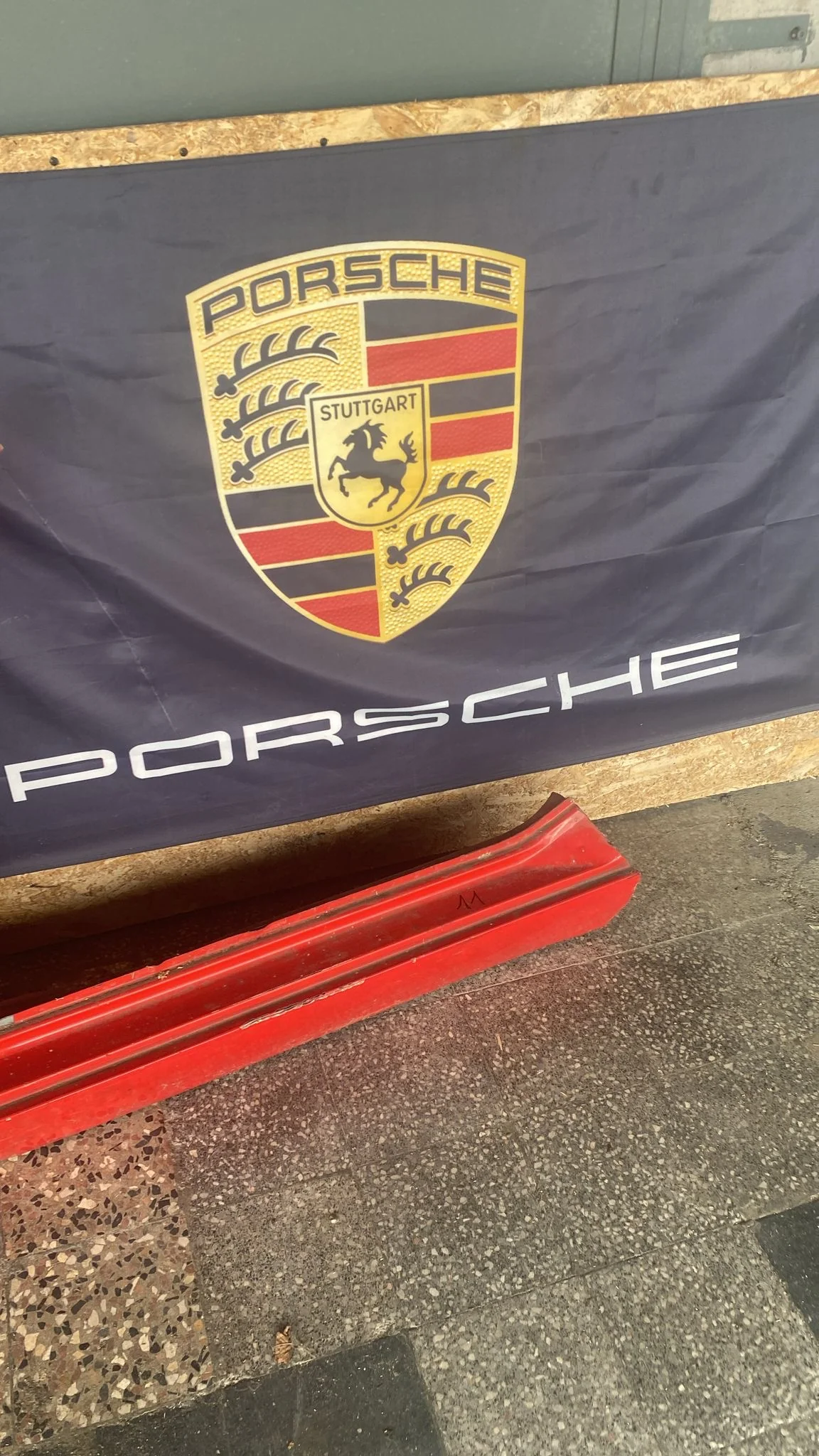 Porsche 944 left sill section with A pillar 94450361102 - Image 11