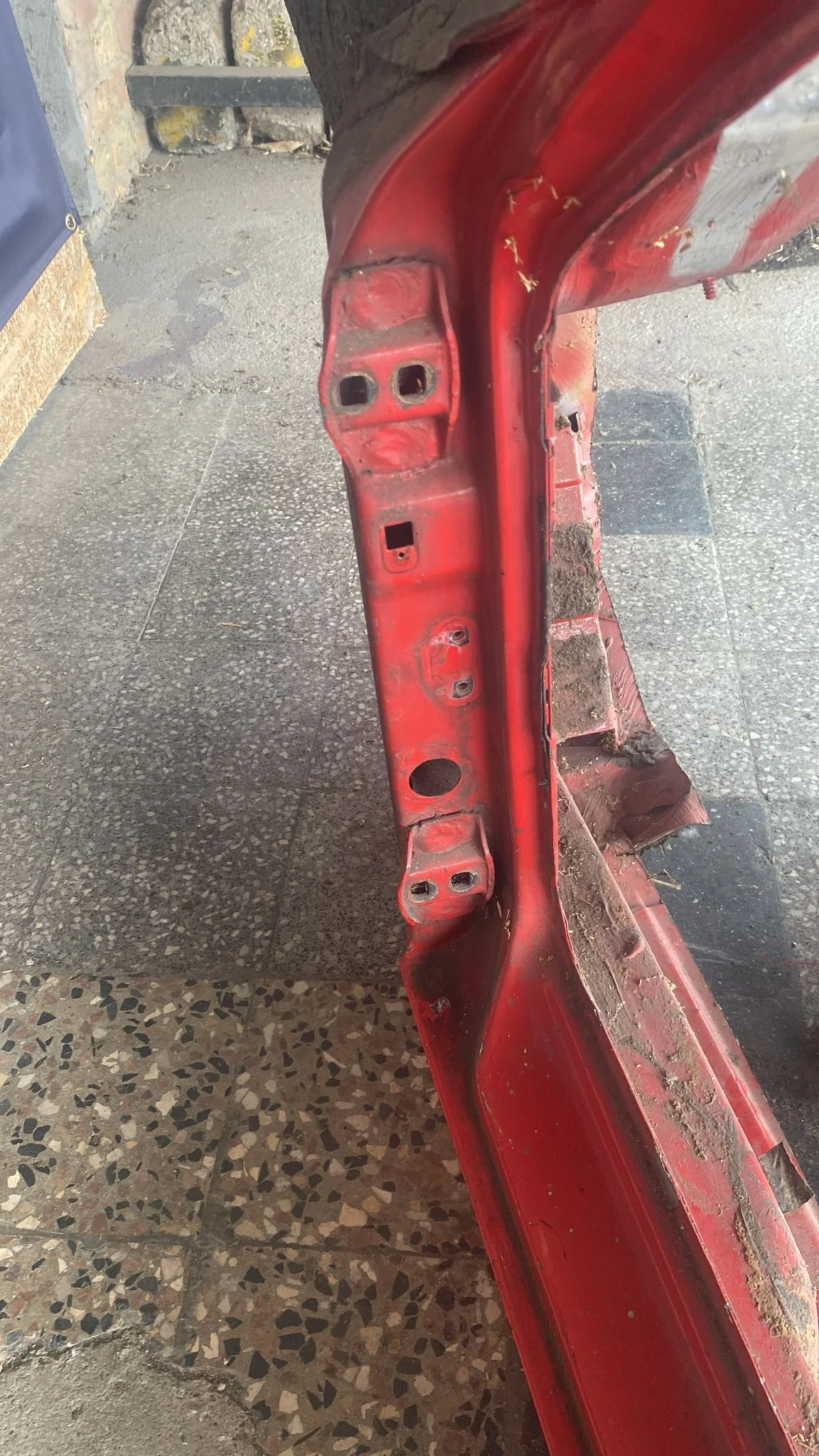 Porsche 944 left sill section with A pillar 94450361102 - Image 12