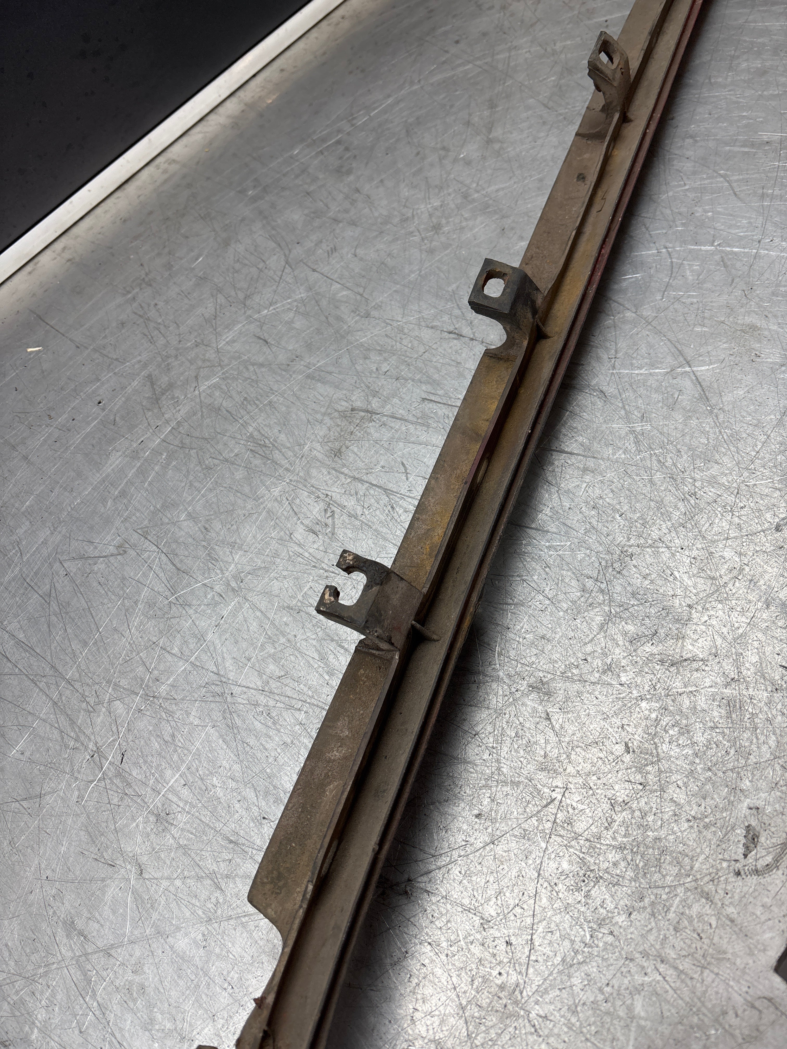 Porsche 944 lower door sill trim molding right side, spares or repair 95155919600 - Image 7