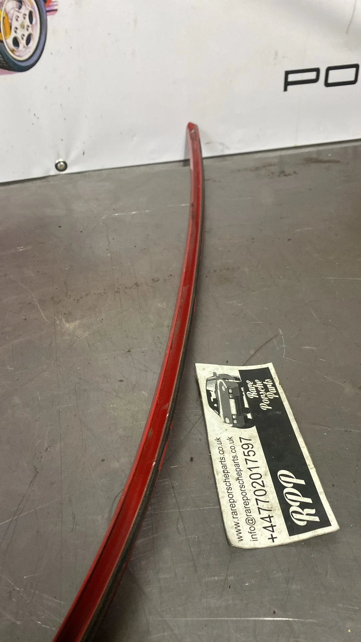 Porsche 944 roof edge strip, left, from 85.5 94455970500, used - Image 3