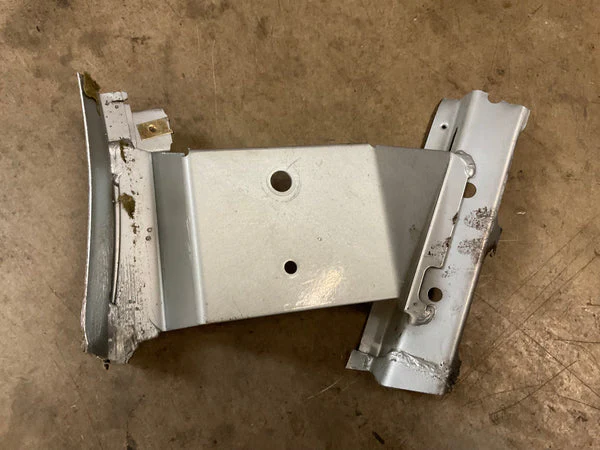 Porsche 944 S2 / 924S Pair of Rear seat belt mounting body cuts - Image 3