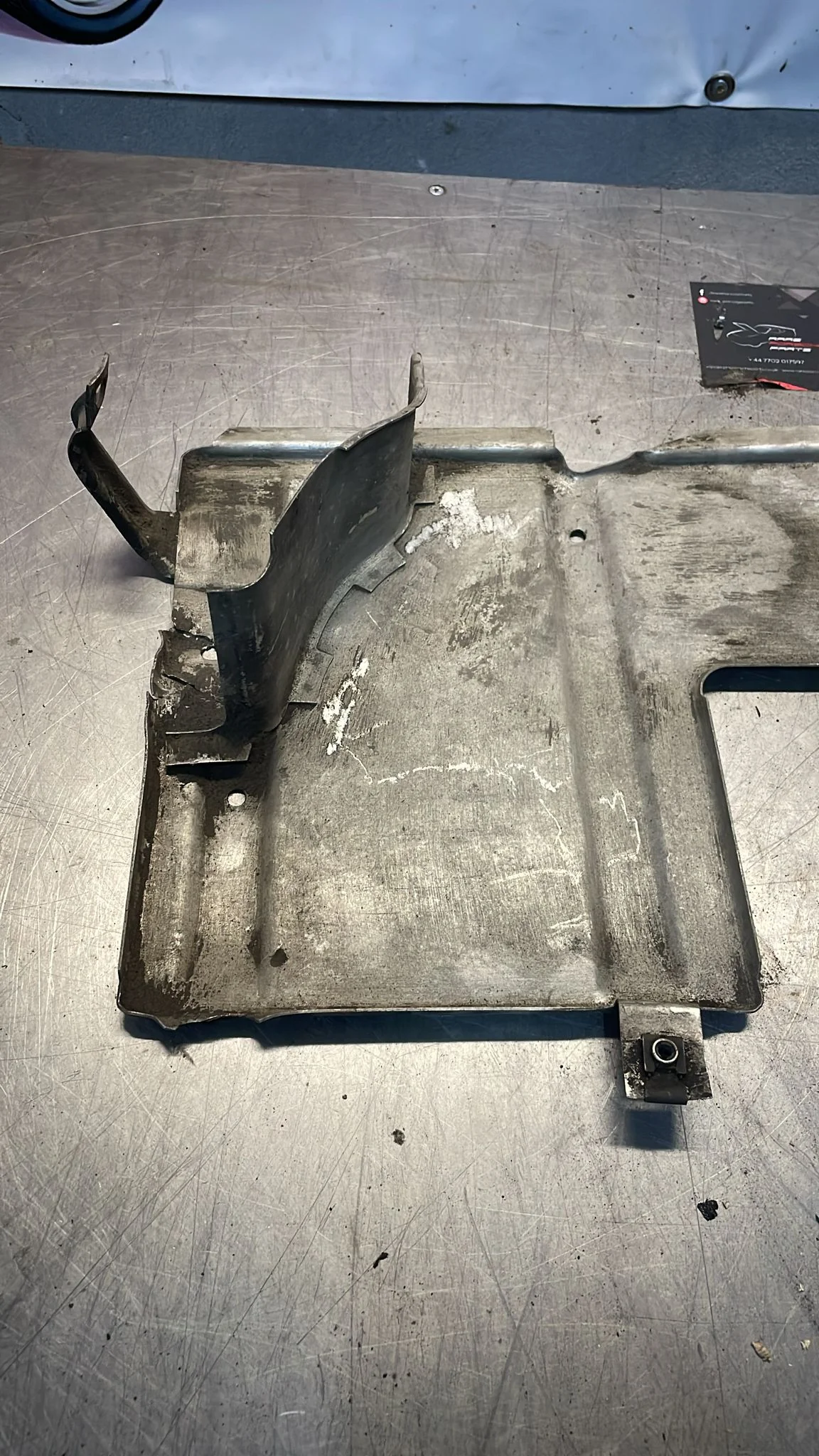 Porsche 944 S2, Turbo 968 undertray, protective plate, used 95150406900 - Image 5