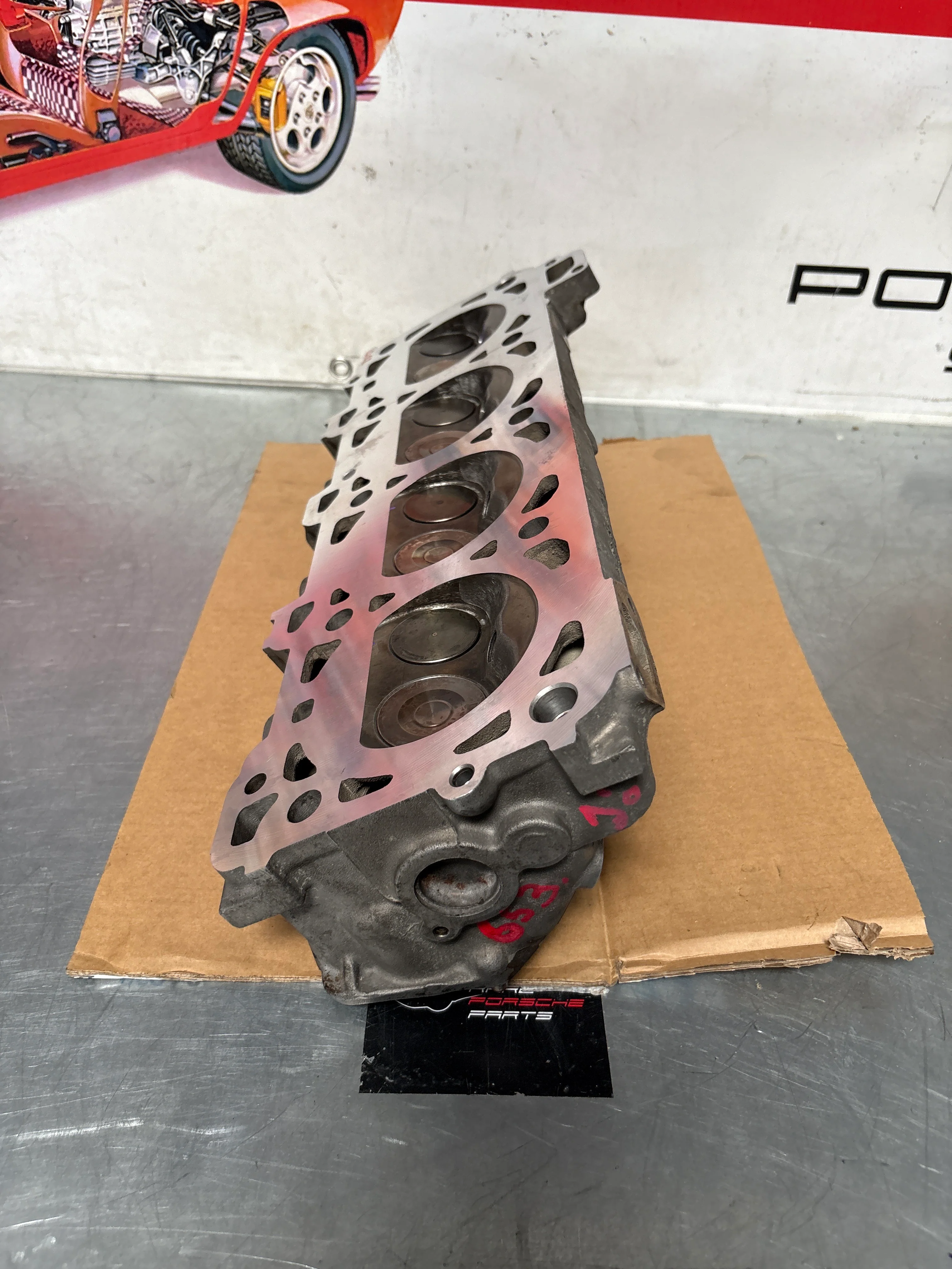 Porsche 944 Turbo Cylinder Head 9511043031R, rebuilt - Image 5