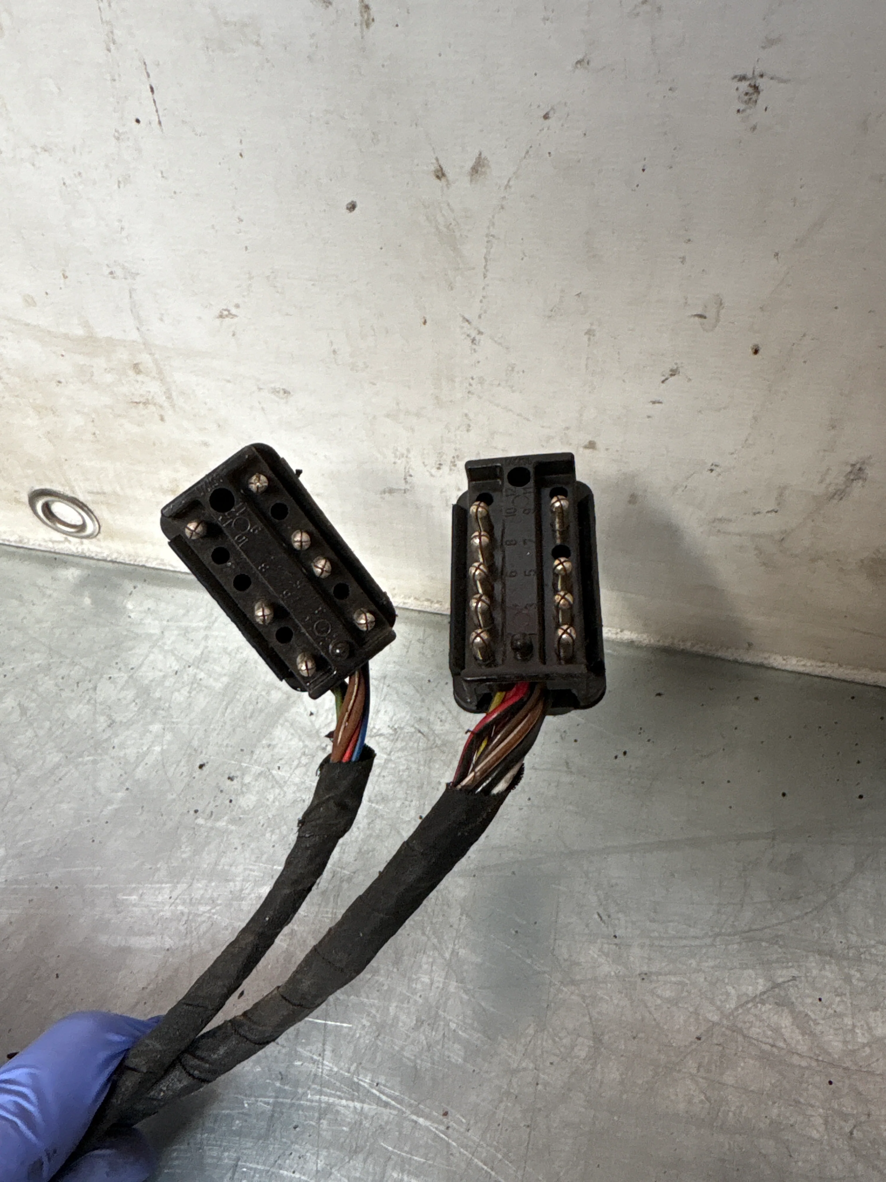 Porsche 944 S2 Turbo passenger door wiring loom with M651 sound system 94461203405 LHD - Image 9
