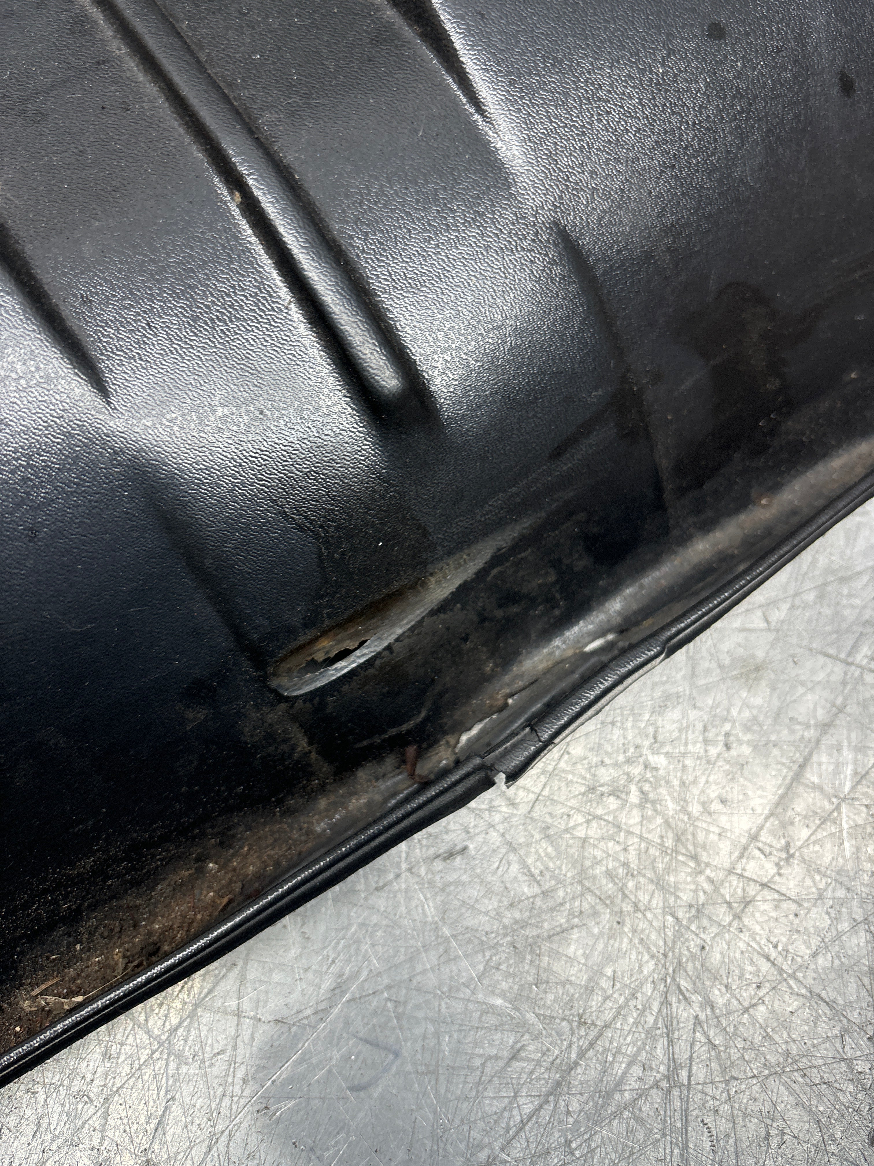 Porsche 944 scuttle panel 94557206303, cracked RHD - Image 3