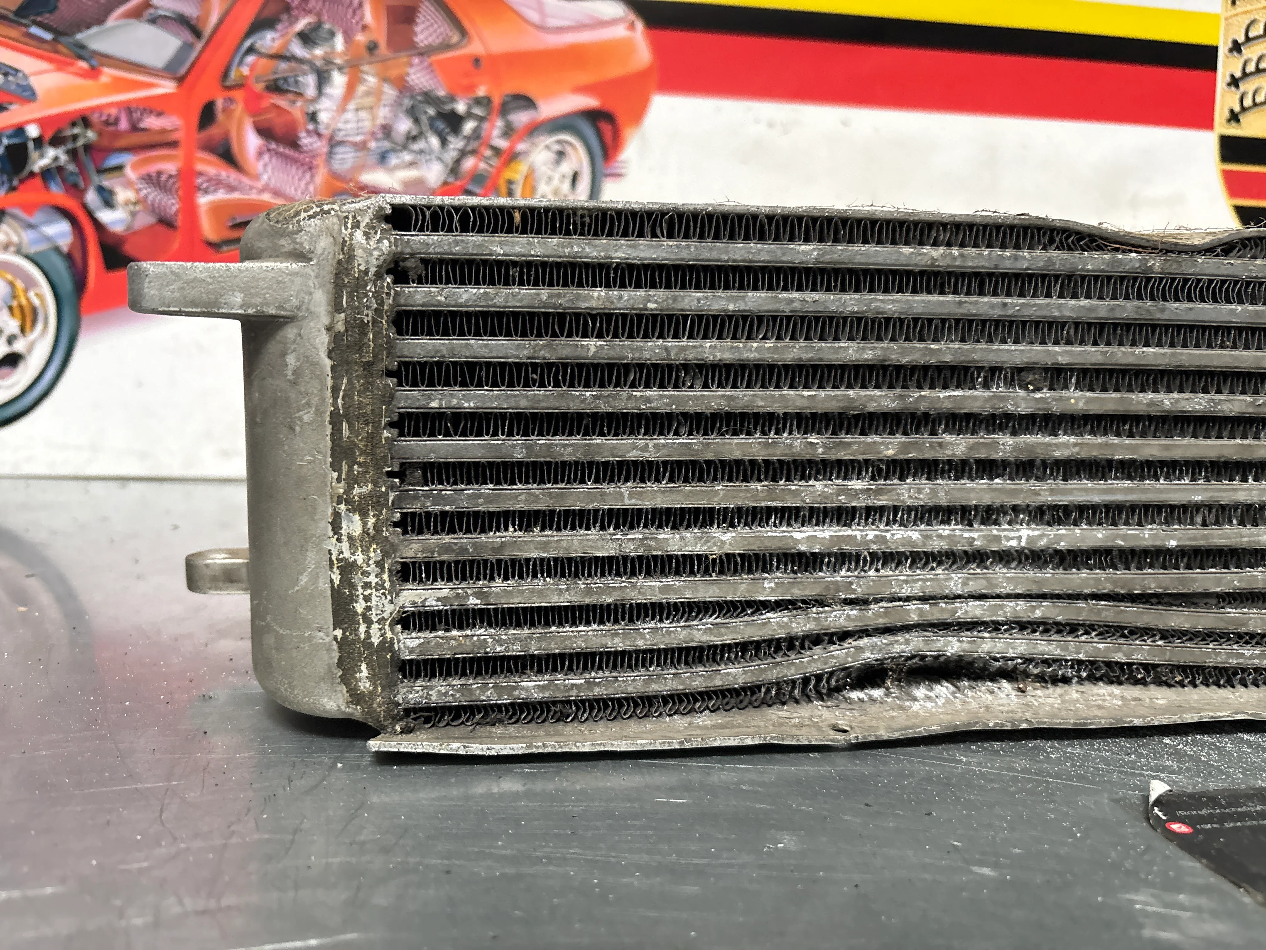Porsche 944 Turbo Intercooler 95111013703 used - Image 5