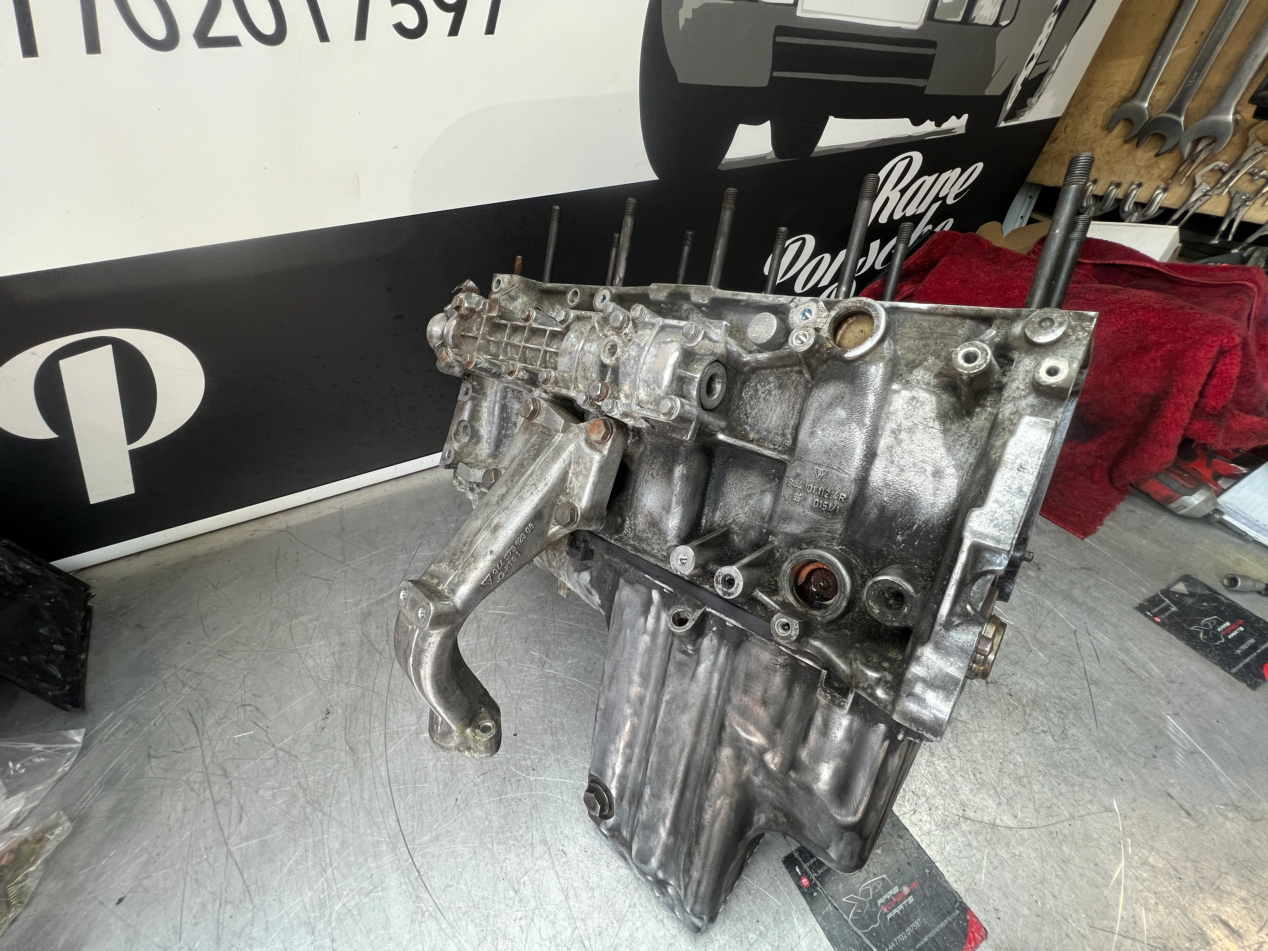 Porsche 944 S2 3.0 M44/41 engine, short block 153k miles - Image 21