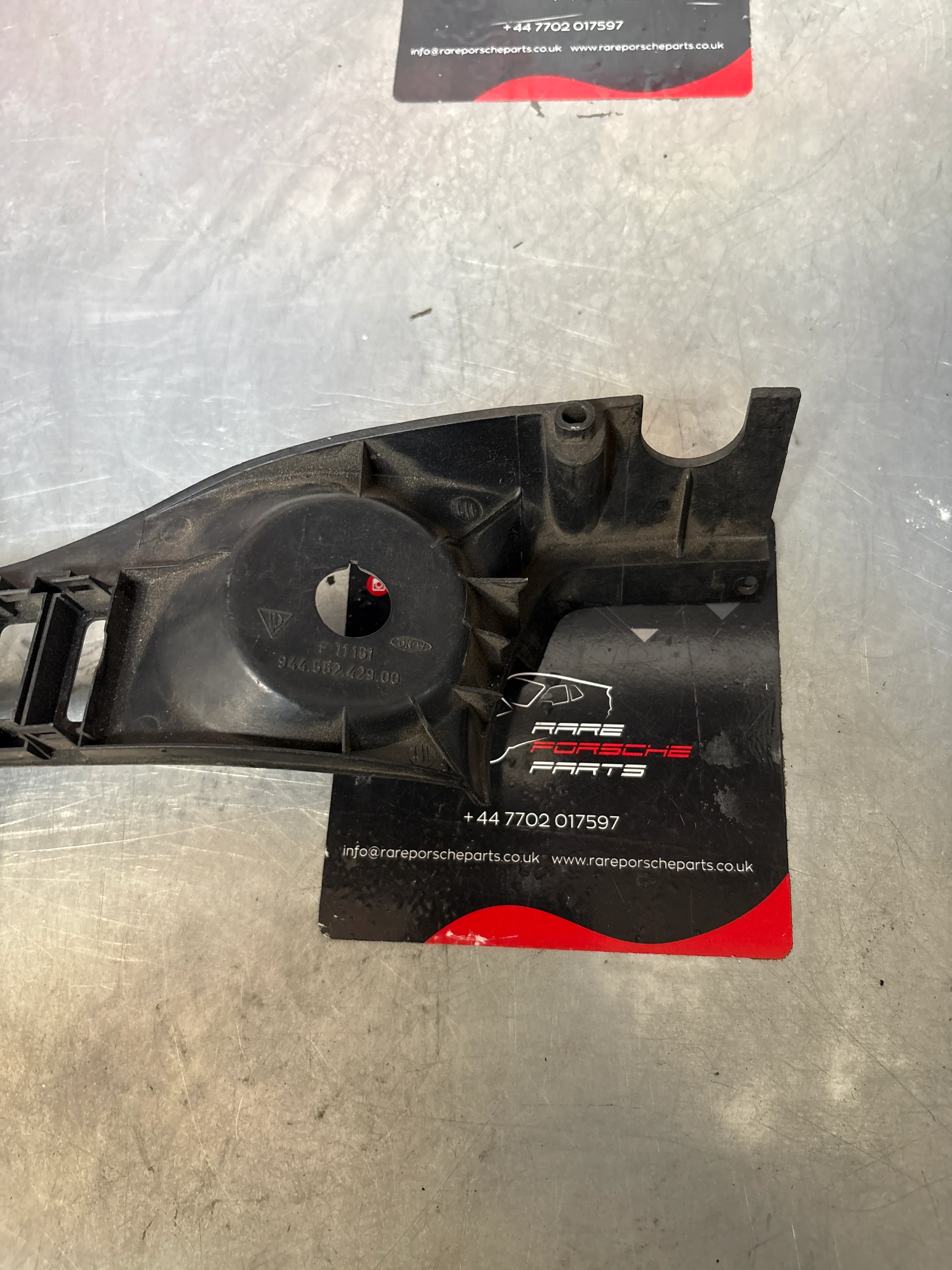 Porsche 944 Turbo S2 / 968 Left side steering wheel dash trim bezel, used, check the photos for damages! 94455242900 - Image 6