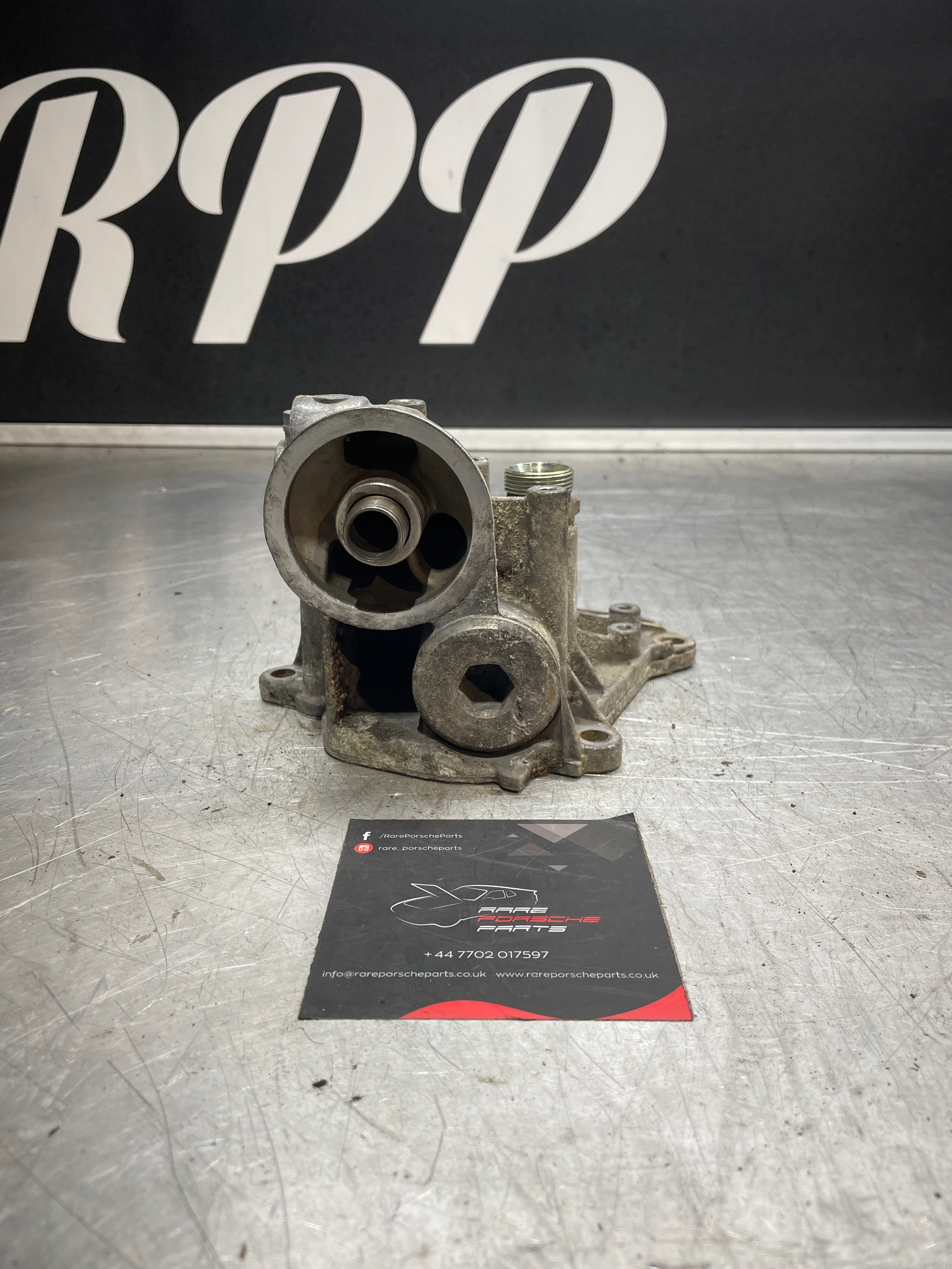 Porsche 944 Turbo thermostat housing, used 9511071513R - Image 3