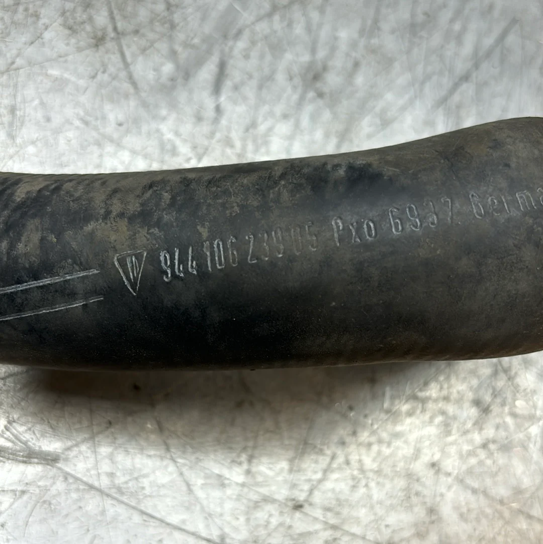 Porsche 944S S2 Coolant Hose, Upper Radiator to Metal Pipe, used 94410623905 - Image 2