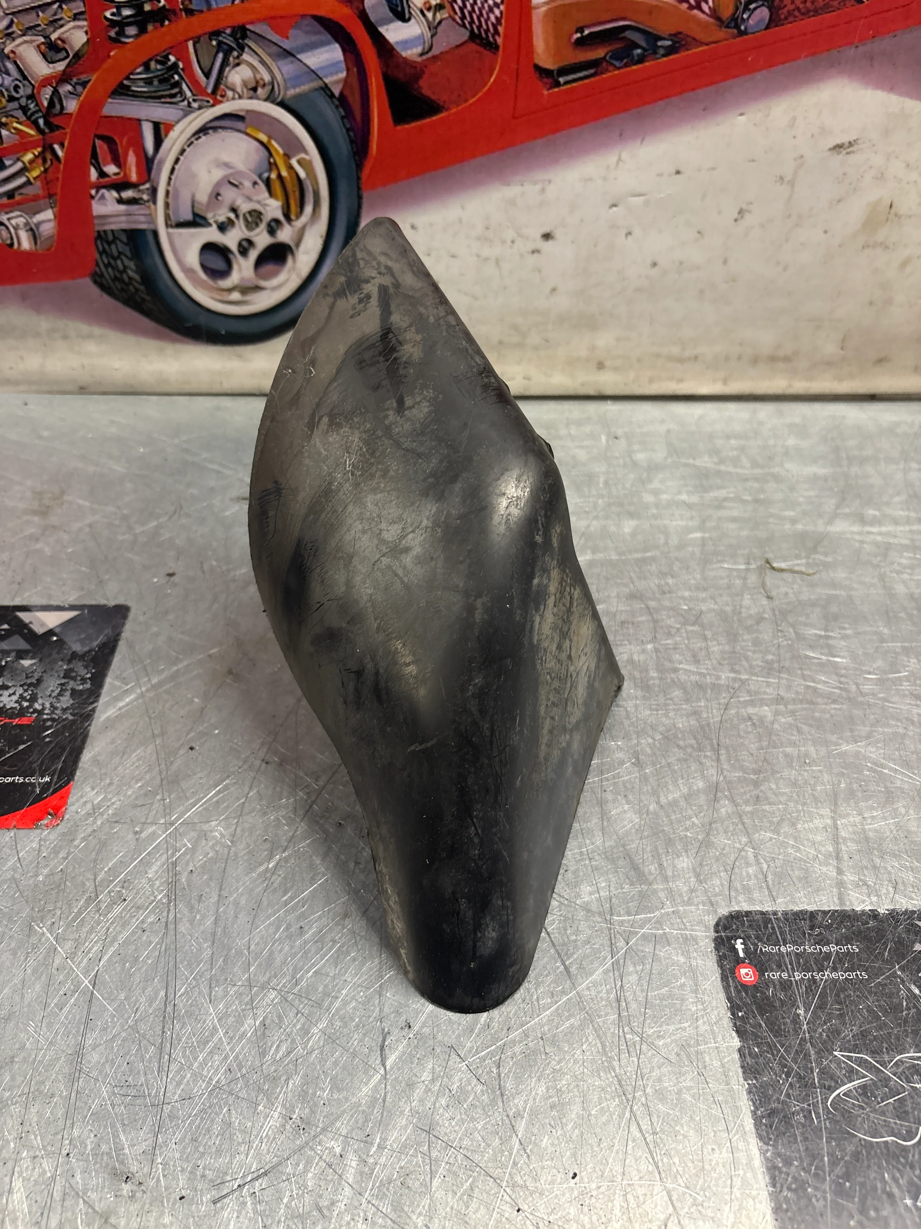 Porsche 944S2 / 968 right side air deflector, used 94434155601 - Image 5