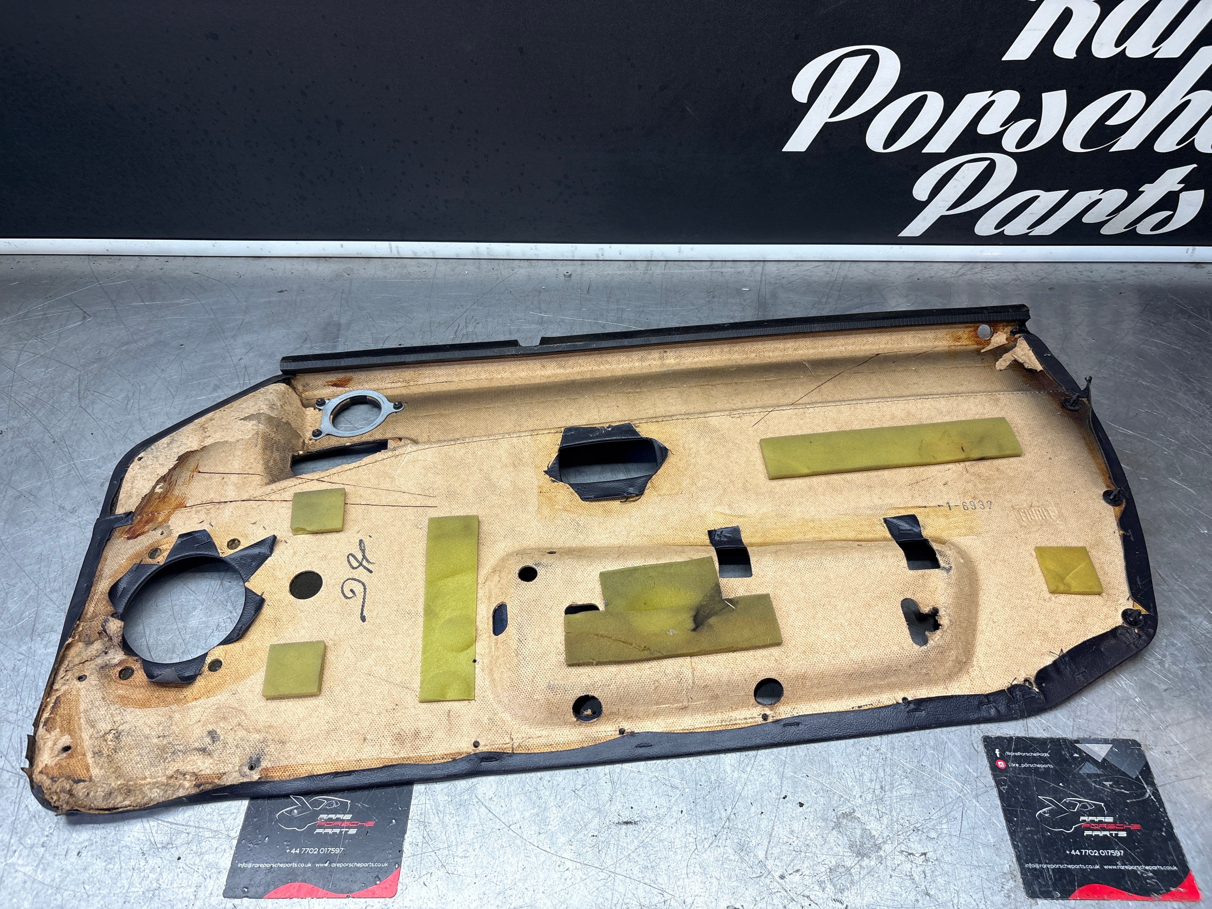 Porsche 968 left door card, used - Image 11