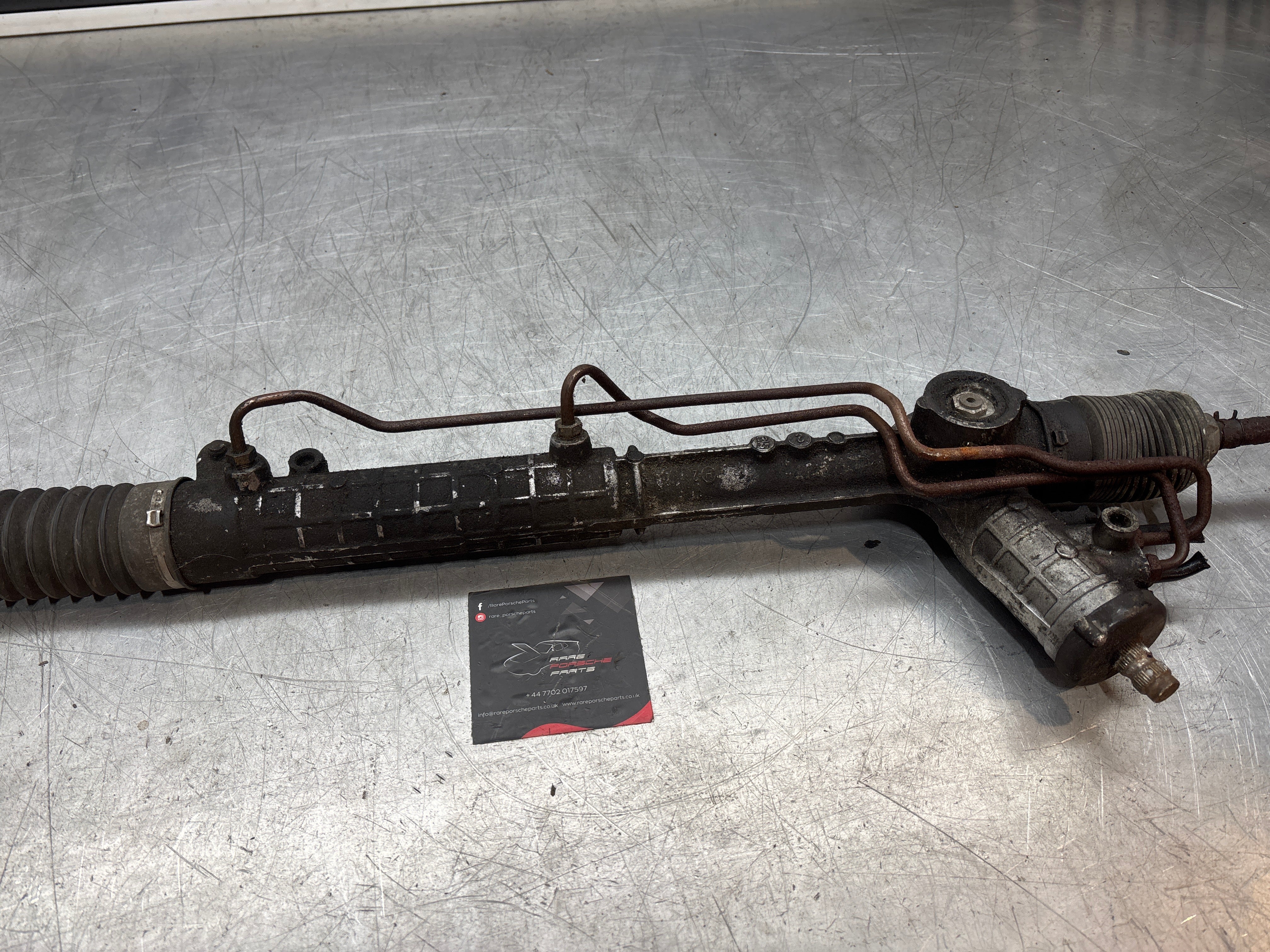 Porsche 996 911 Carrera 4S RHD steering rack, 99634701208, used - Image 5