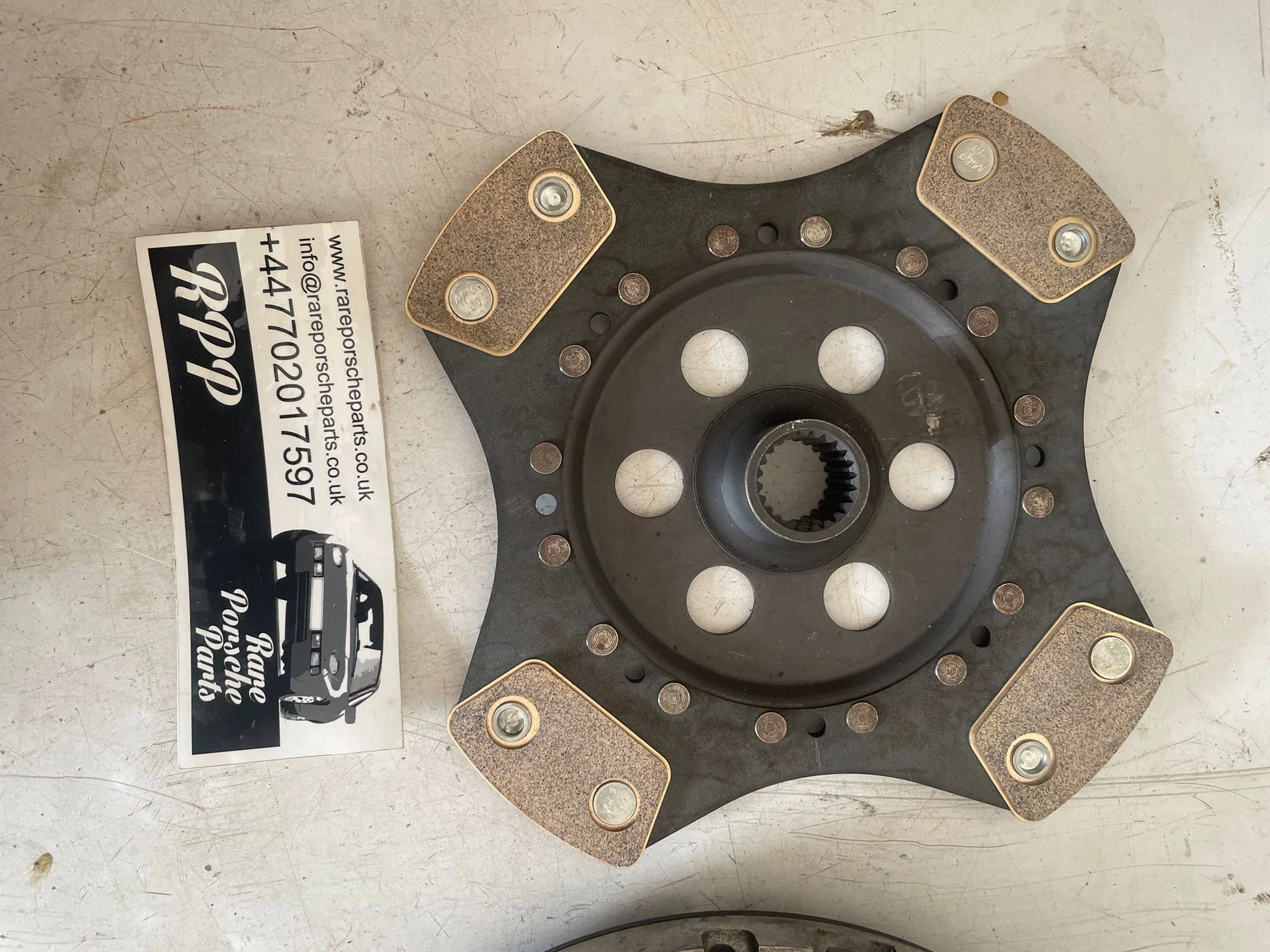 Porsche 996 GT3 Cup pressure plate with 240mm puck disc 99611602775, 1864483031, refurbished - Image 11