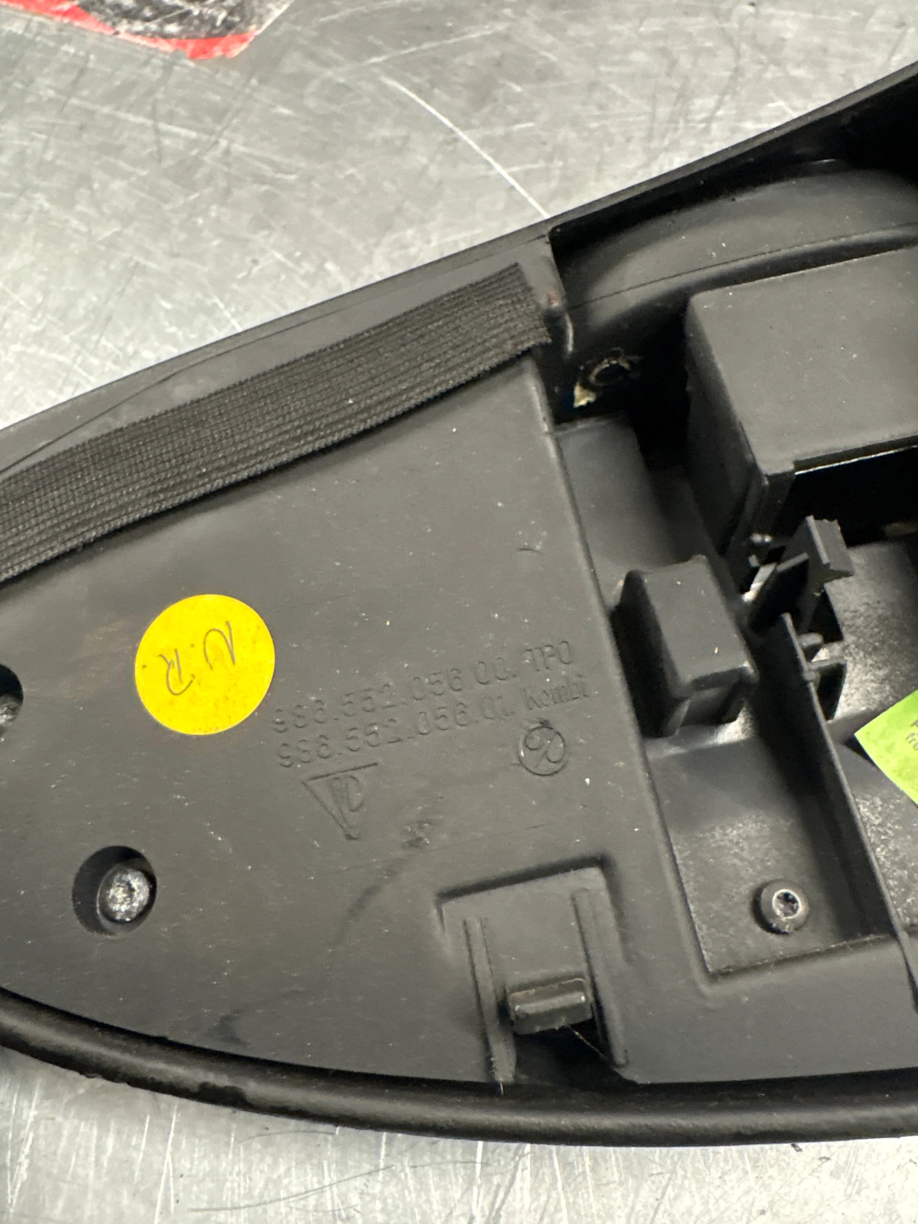 Porsche Boxster 986 RHD dashboard cluster trim,black used 98655205600 / 98655205601 - Image 12