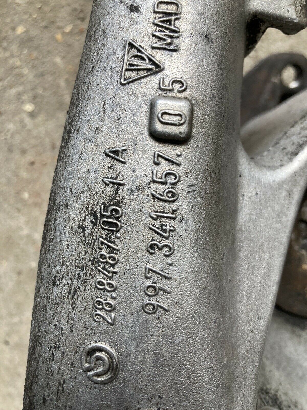 Porsche Boxster Cayman 987 Front Wheel Carrier Upright - Hub - 99734165705 - Image 3