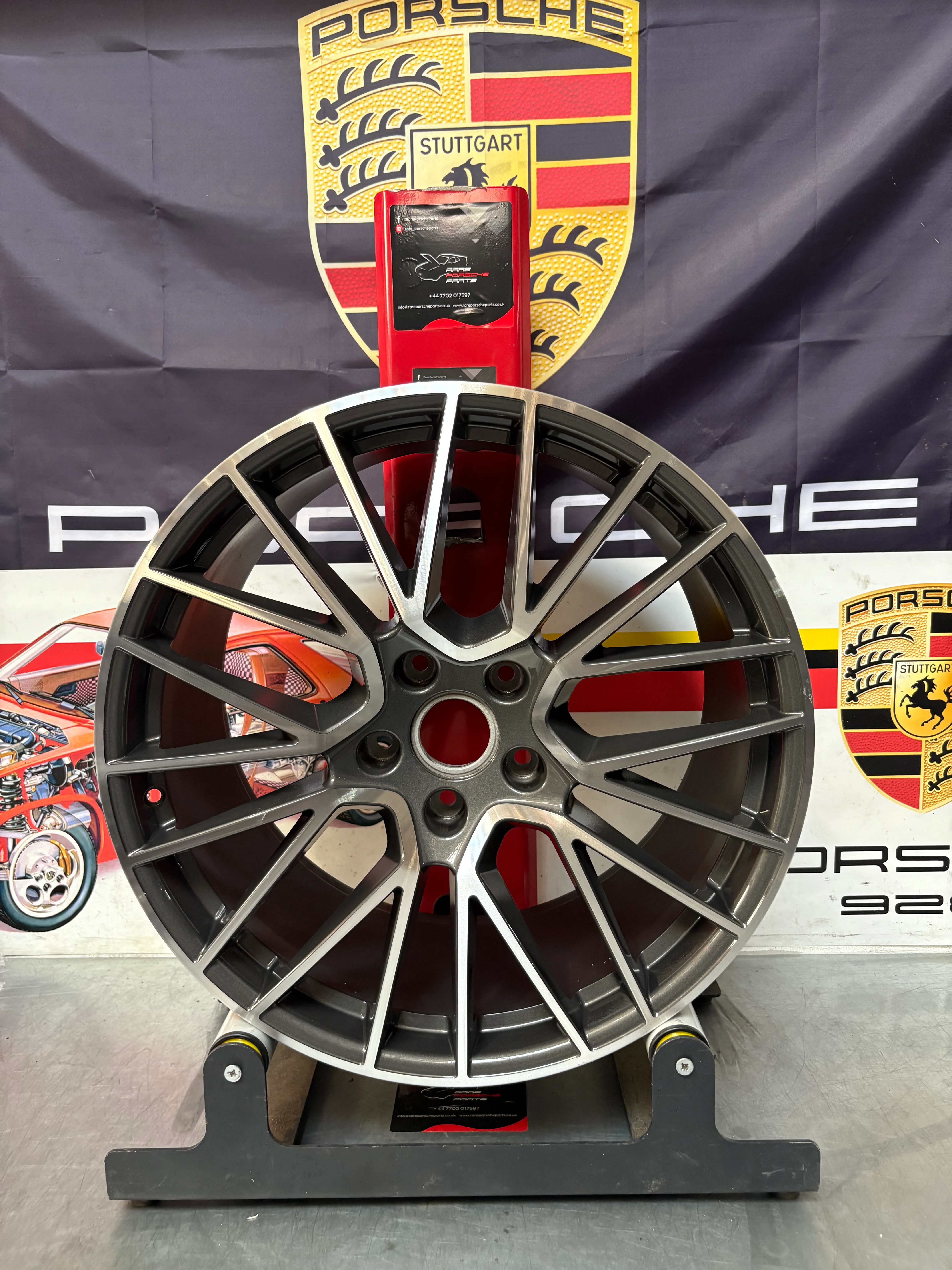 Porsche Cayenne RS spyder wheel, used in very nice condition, 9Y0601025BG, ET58, 11Jx21” - Image 10