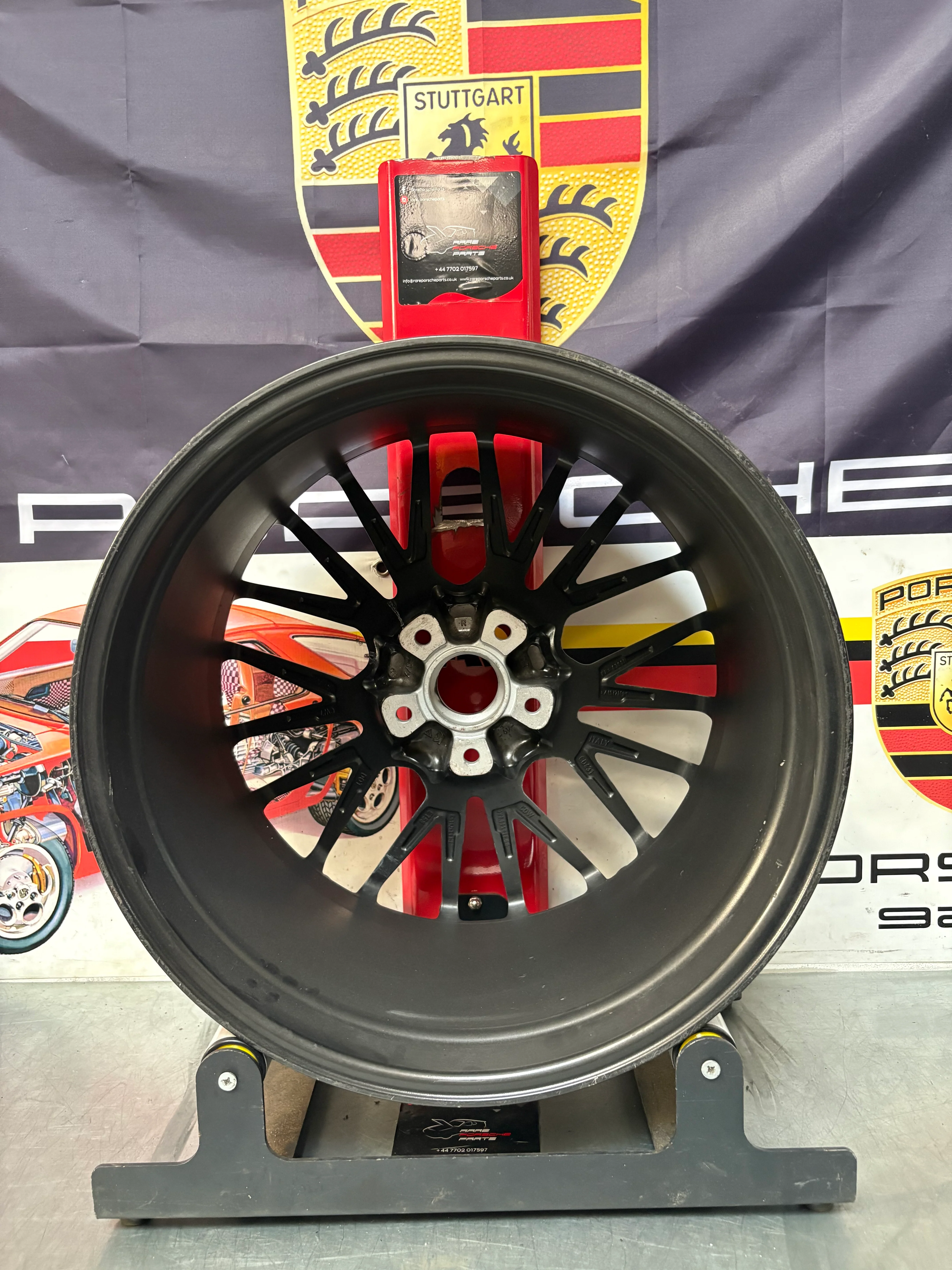 Porsche Cayenne RS spyder wheel, used in very nice condition, 9Y0601025BG, ET58, 11Jx21” - Image 22