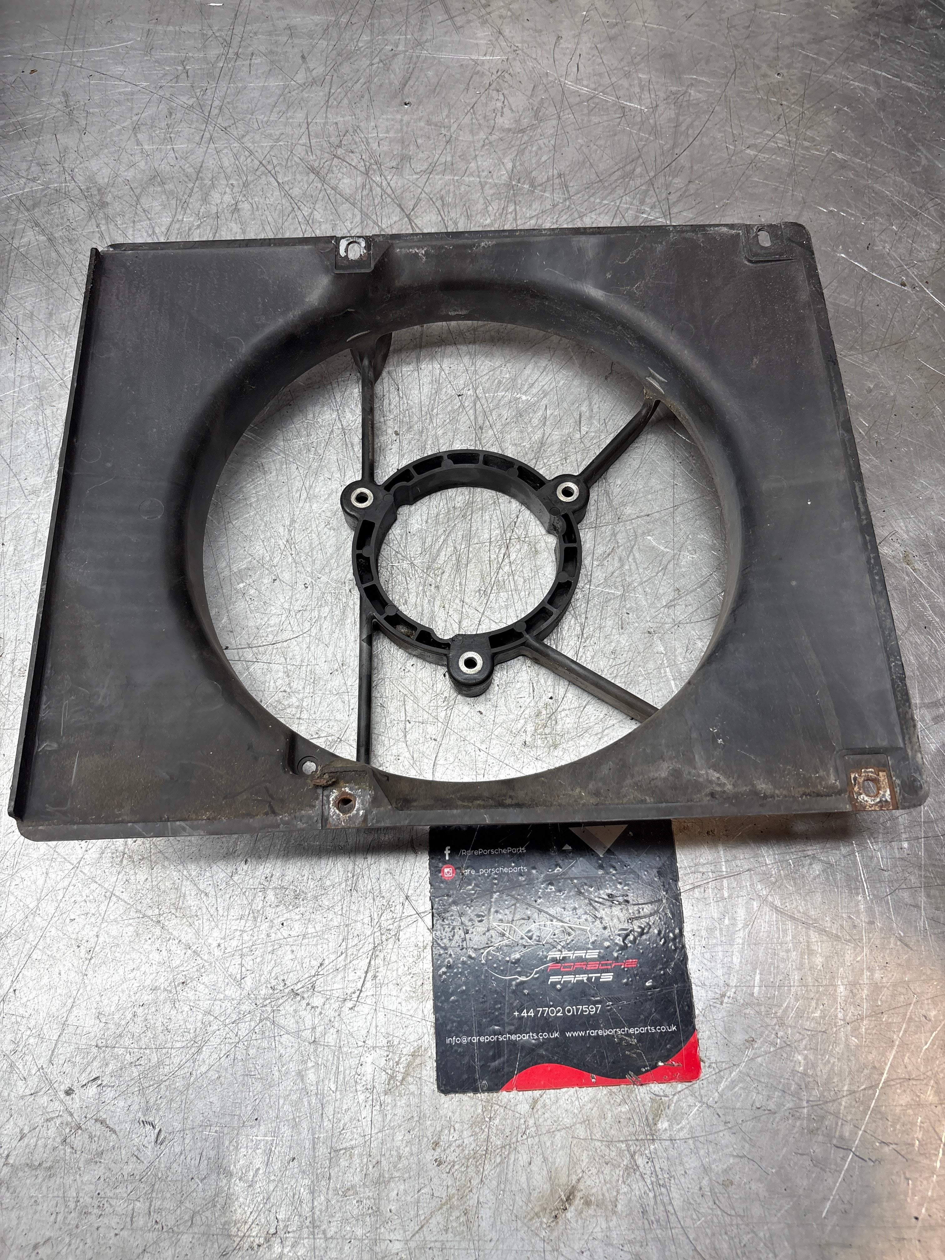 Porsche early 944 / 924 radiator fan surround used 94410614102 - Image 2
