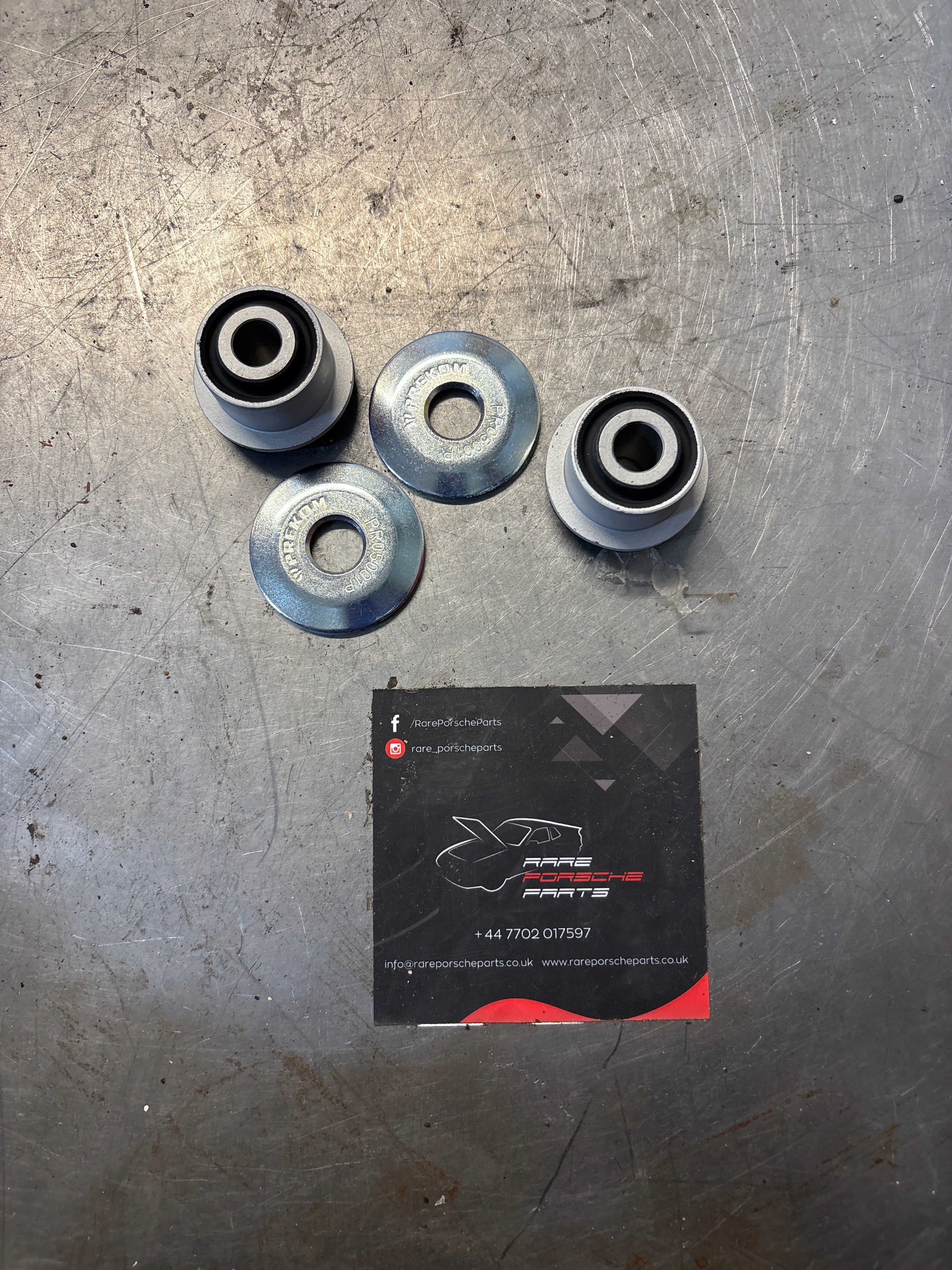 Rubber bearing wishbone for PORSCHE 944 from '86- 968 bushing FRONT, 95134104101 - Image 2