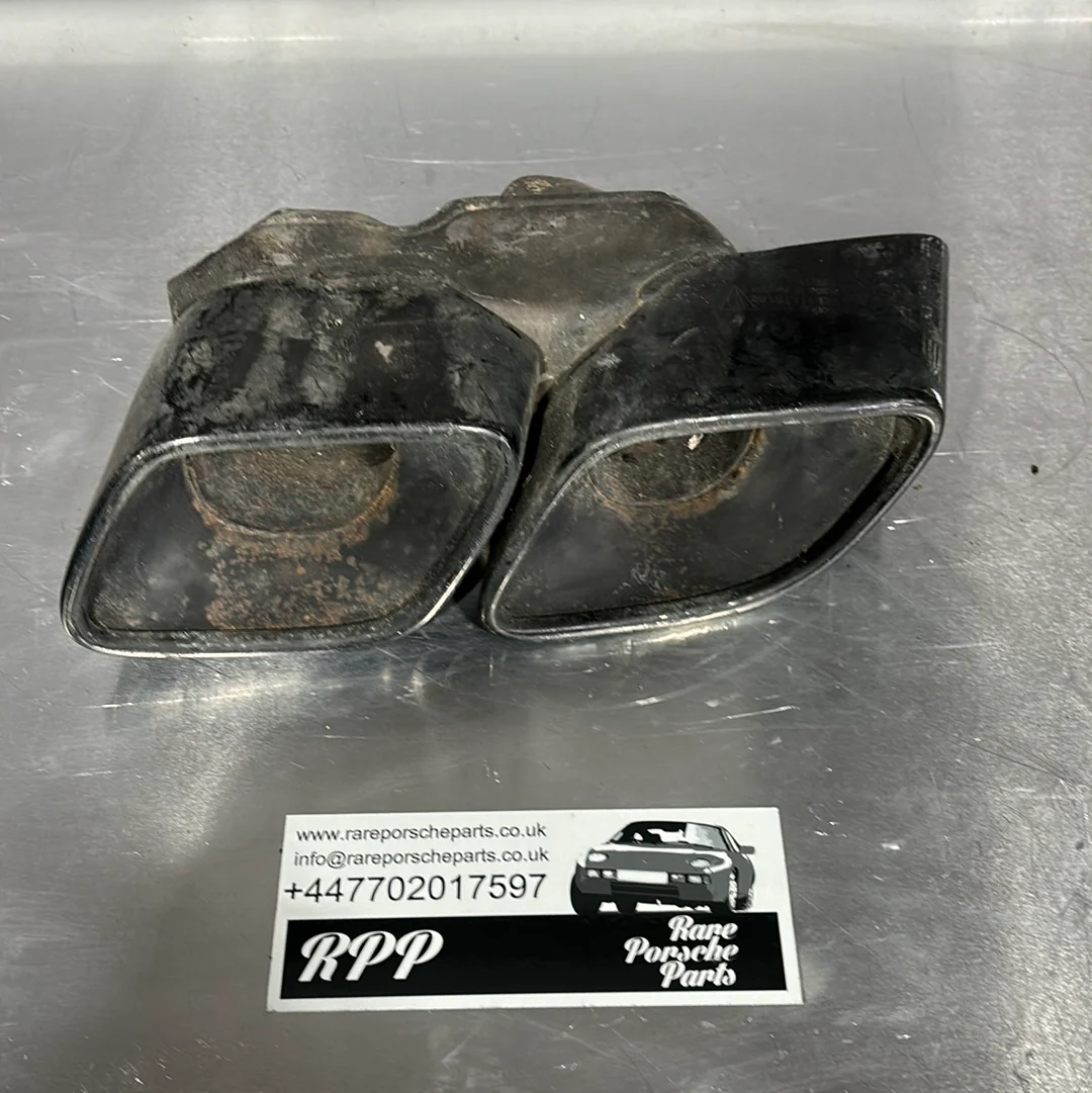 Porsche 911 991 Turbo tailpipe exhaust tip, left 99111175160, used - Image 5